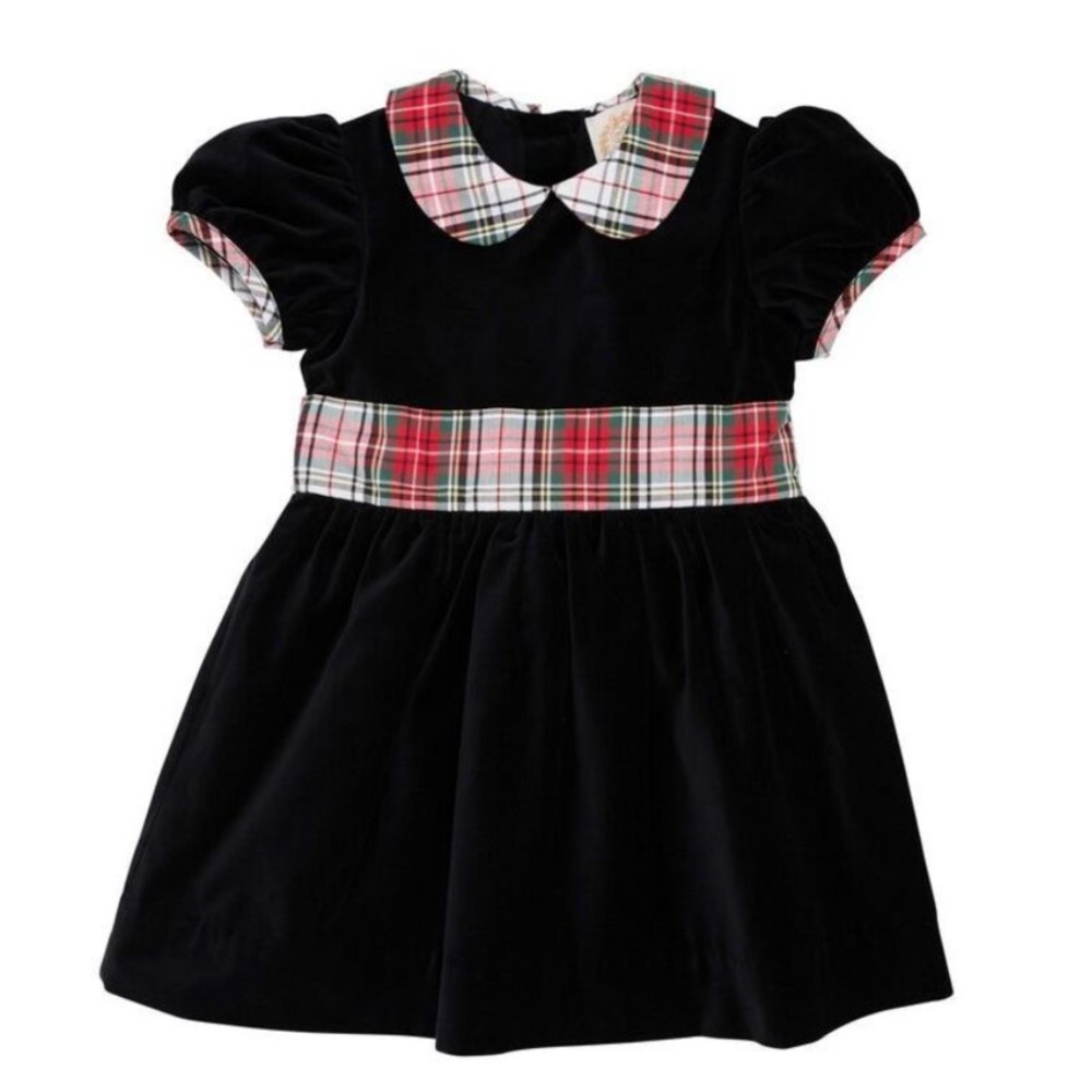Beaufort Bonnet Cindy Lou Velvet / Plaid Dress